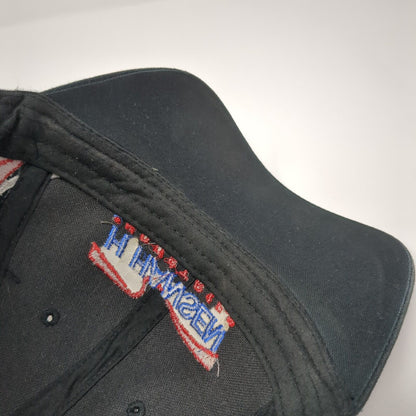 H Hansen Industries Strapback Baseball Cap Black OS Adjustable Patriotic Otto