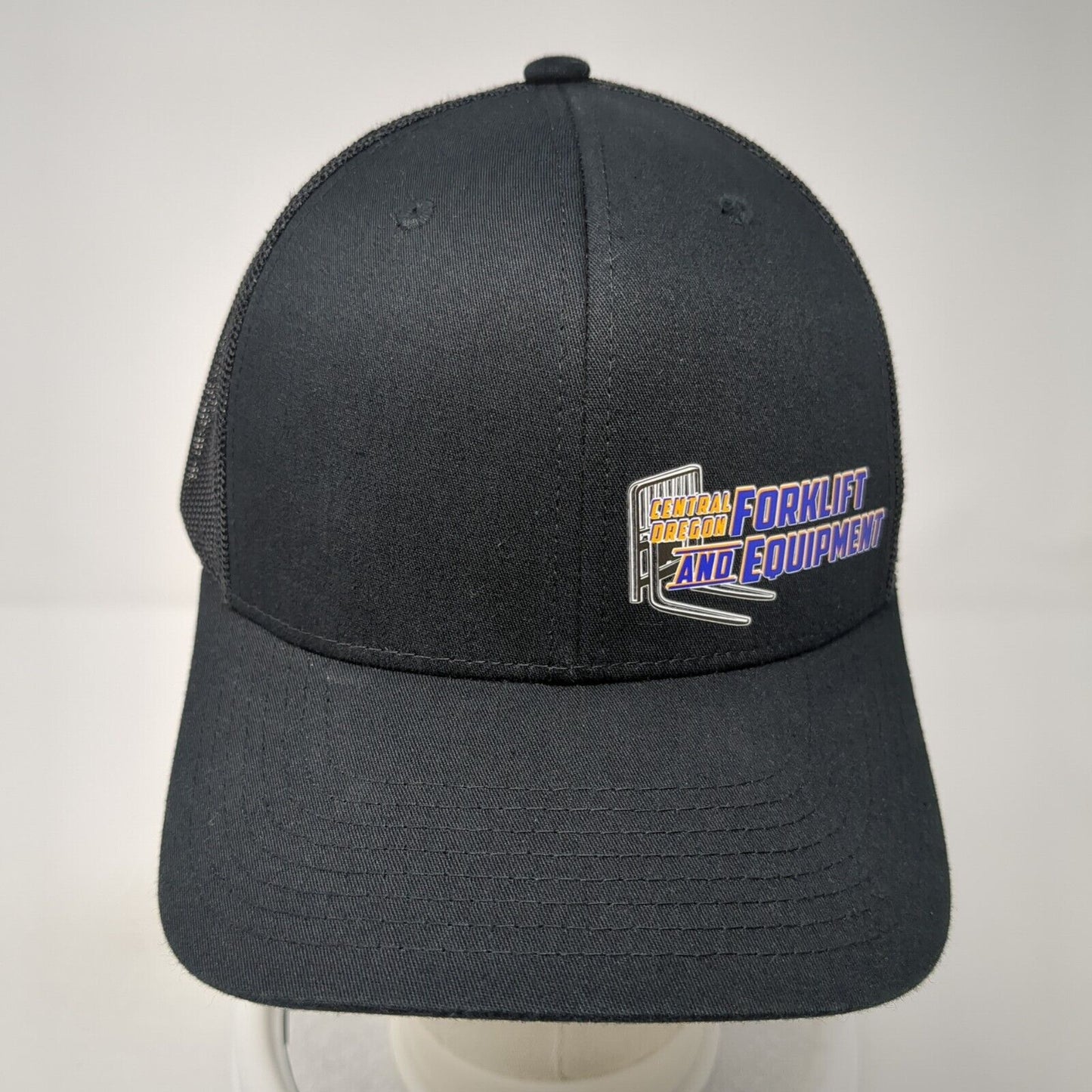 Central Oregon Forklift And Equipment Snapback Trucker Hat Black OS Yupoong