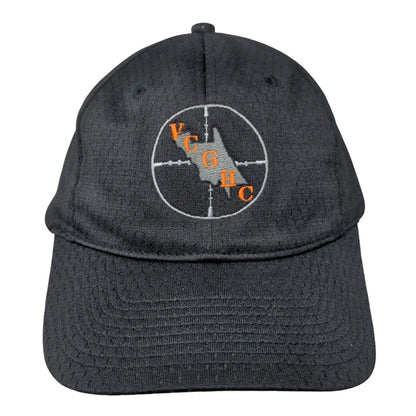 VCGHC Strapback Hat Black OSFA Embroidered Adjustable Port Authority