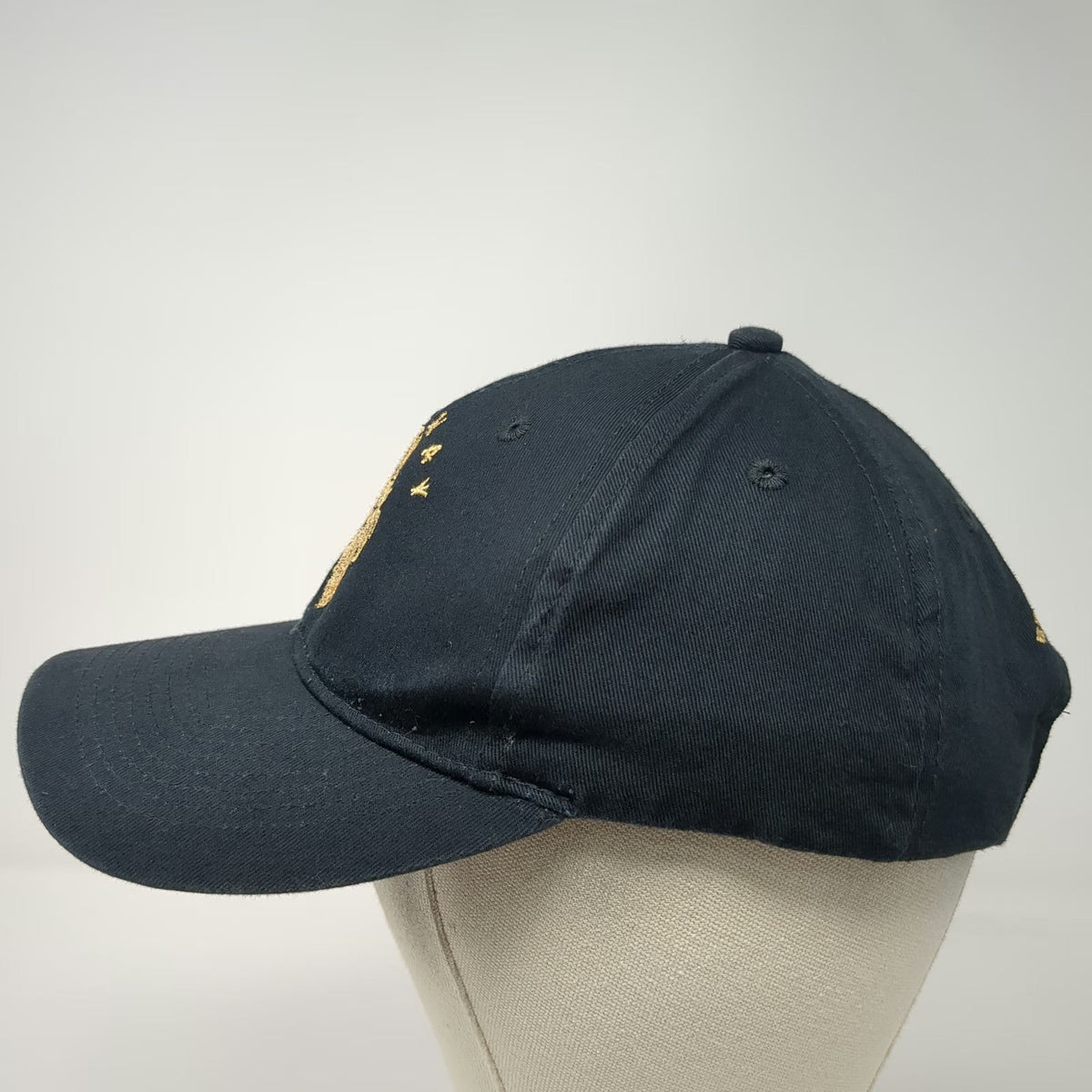 Disney Epcot World Showcase Norway Viking Black Baseball Cap One Size Cotton Hat