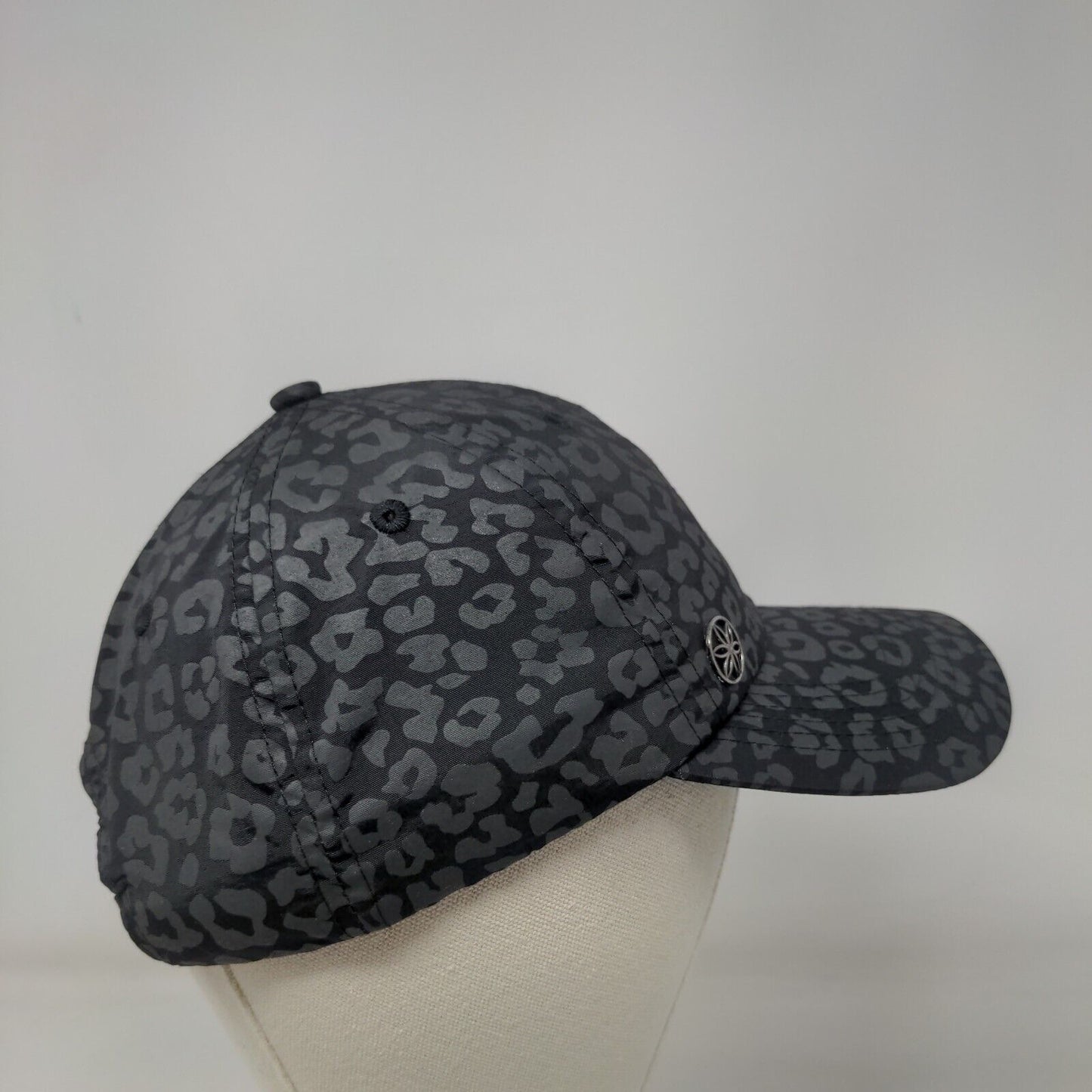 Gaiam Slideback Hat Multi One Size Leopard Animal Print Adjustable 6 Panel