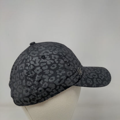 Gaiam Slideback Hat Multi One Size Leopard Animal Print Adjustable 6 Panel