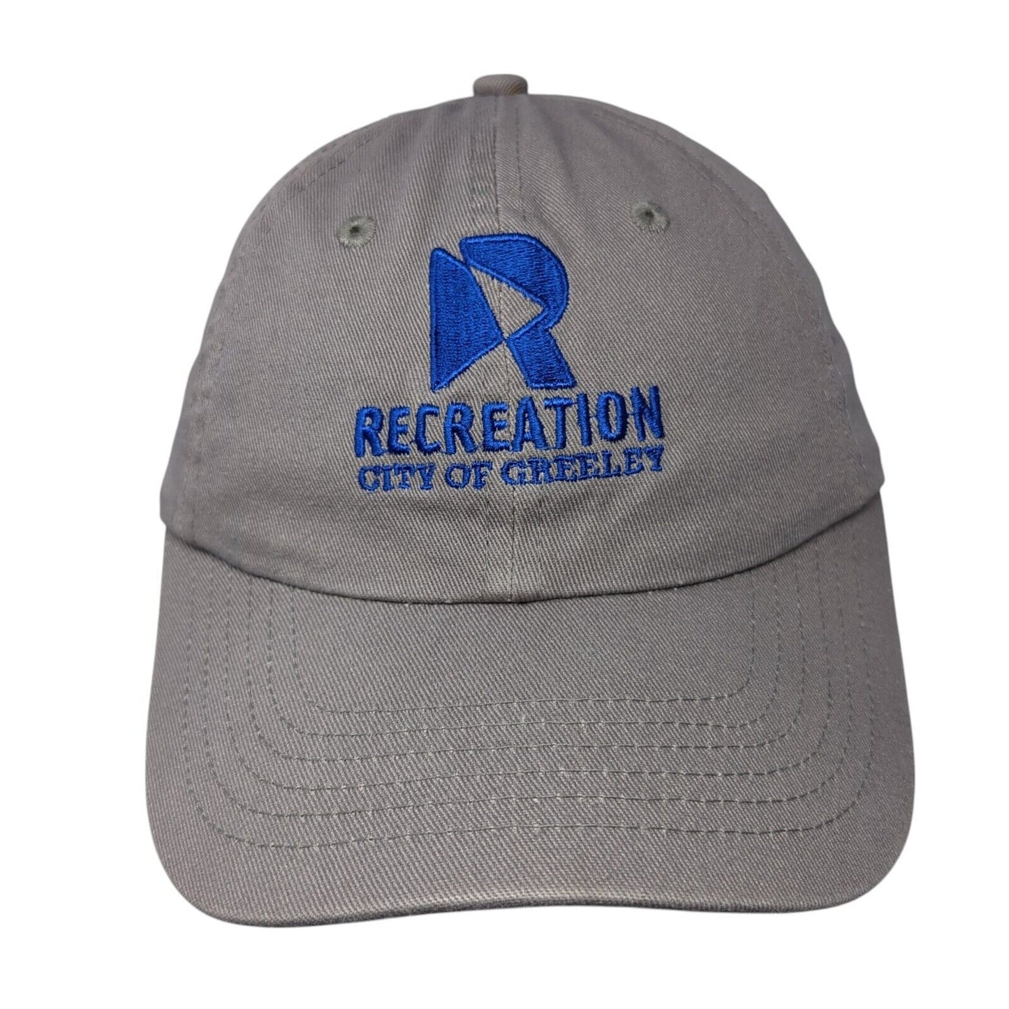 Recreation City of Greeley Slideback Hat Gray Small Solid Adjustable
