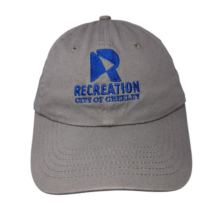 Recreation City of Greeley Slideback Hat Gray Small Solid Adjustable