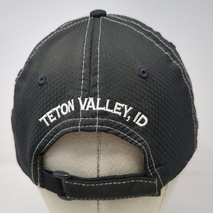 Under Armour Baseball Cap Black OSFM Teton Springs Resort Club ID Strapback Hat