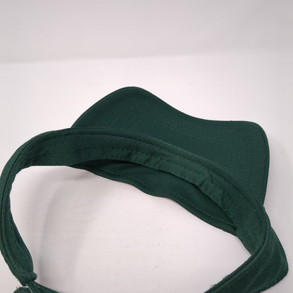 Sport-Tek Golf Sun Visor Hat Green One Size Adjustable Lightweight Blank