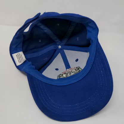 Lone Pine Koala Sanctuary Strapback Hat Blue OSFA Adjustable 6 Panel Cotton