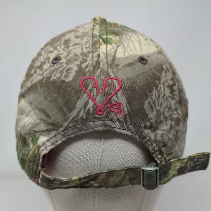 Salt Life Slideback Hat Camo OSFM Embroidered Adjustable 6 Panel