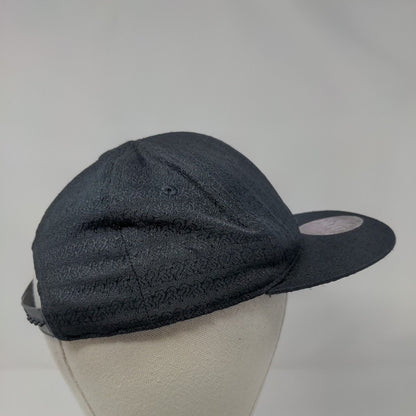 Air Jordan Snapback Hat Black Size 4-7 Adjustable Vented Holes Polyester
