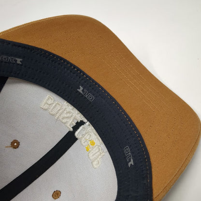 Carhartt Trucker Hat Brown One Size Boise Co-op Market Mesh Back Snapback 1973