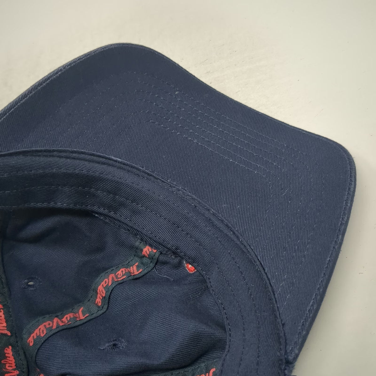 True Value Baseball Cap Blue One Size Strapback Cotton Help Is Around Corner Hat