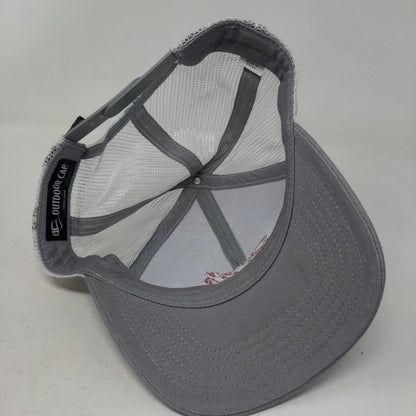 BB's Wholesale Snapback Mesh Back Trucker Hat Gray Adult Outdoor Cap