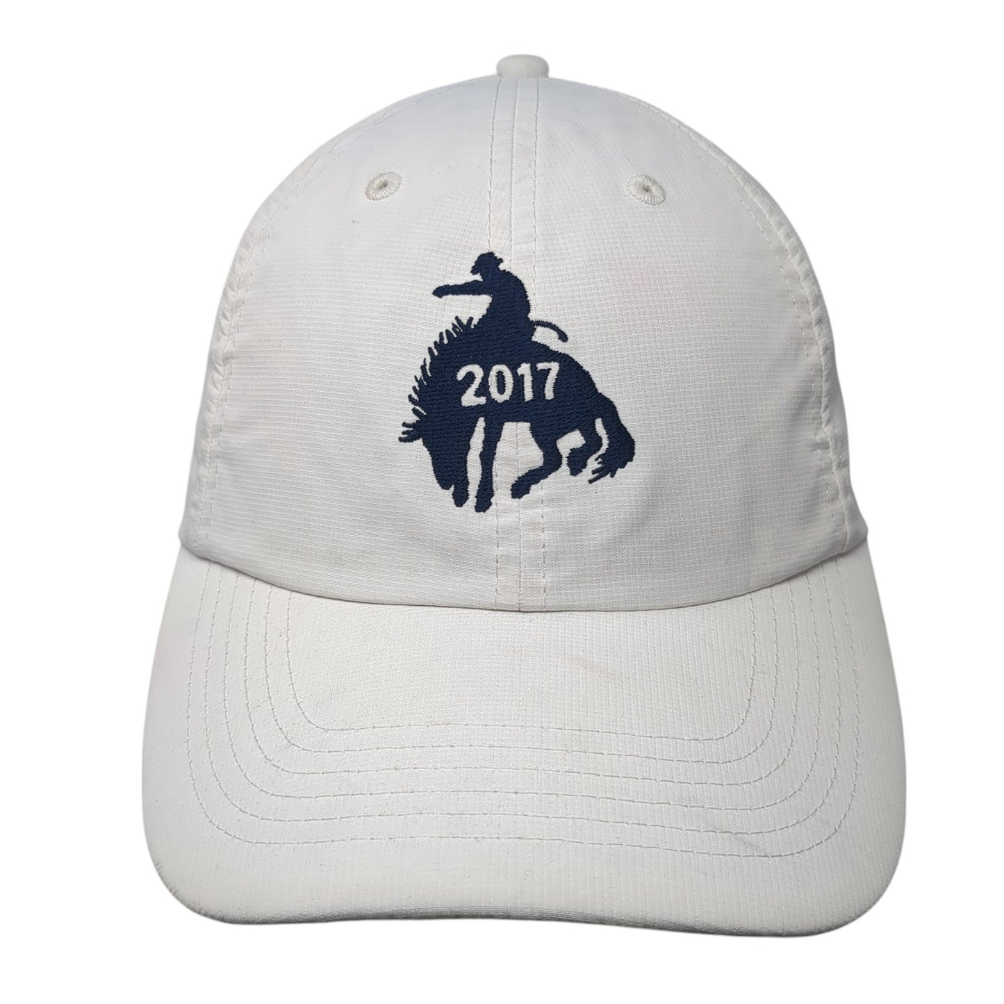 2017 Meadow Lake Acres Strapback Hat White One Size Adjustable Imperial