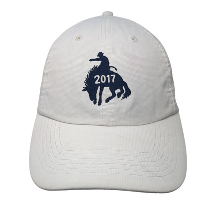 2017 Meadow Lake Acres Strapback Hat White One Size Adjustable Imperial
