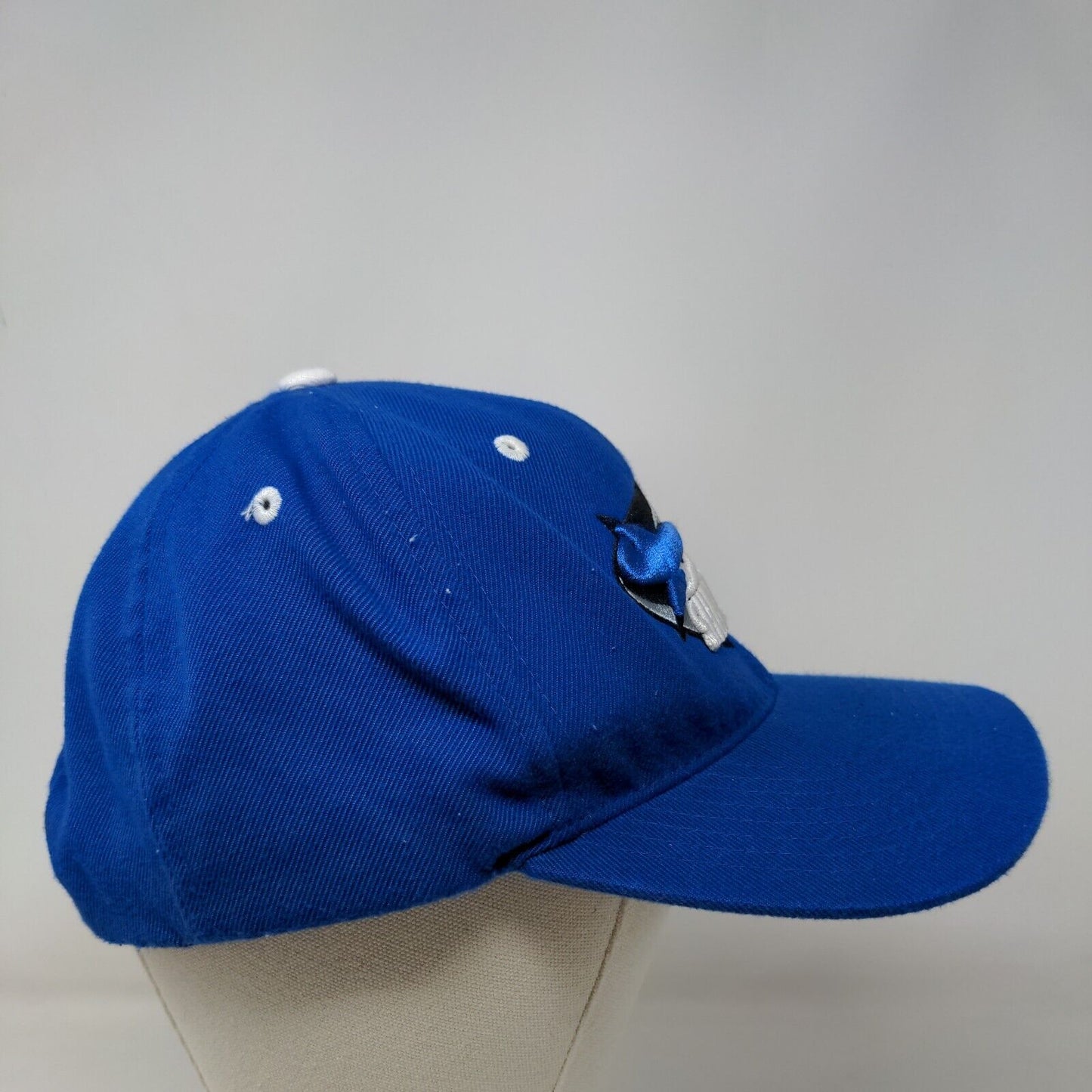 Zephyr Men's Snapback Hat Blue Embroidered Miami Dade College Sharks Logo