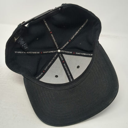 Jordan Snapback Black One Size Jumpman Conrad McRae Basketball Hat Flat Bill