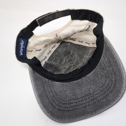 Long Live Cowgirls Cactus Strapback Trucker Hat Gray OS Mesh Back Wrangler
