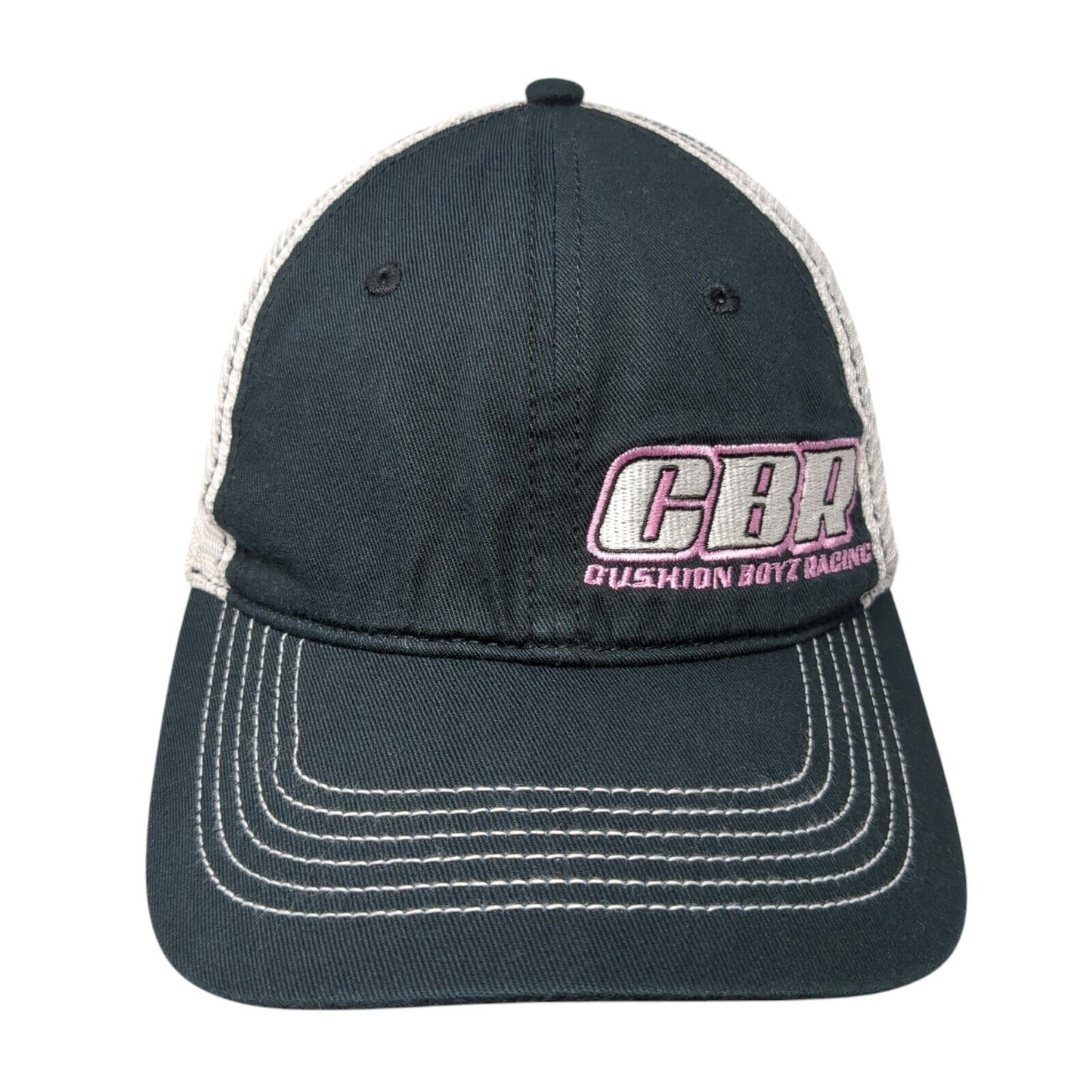 CBR Cushion Boyz Racing Strapback Trucker Hat Black OS Adjustable Mesh District