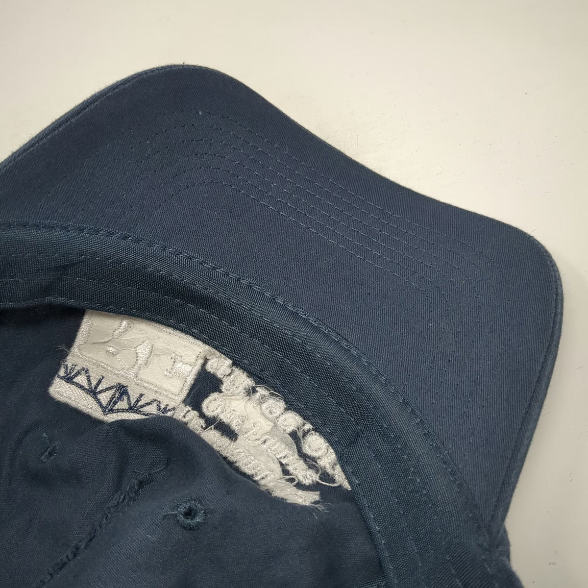 Hit 5 Panel Blue One Size Strapback Bridge Community Recreation Cotton Hat