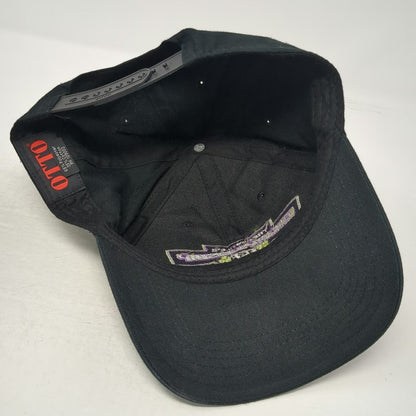 Otto Snapback Hat Black One Size FCF People's Championship 2021 Embroidered