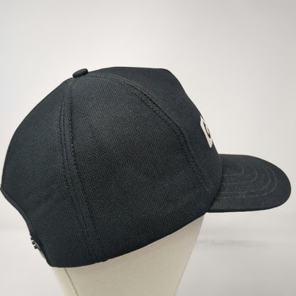 Gus Paulos Chevrolet Geo Black OS Trucker Snapback Hat Made USA Car Vintage