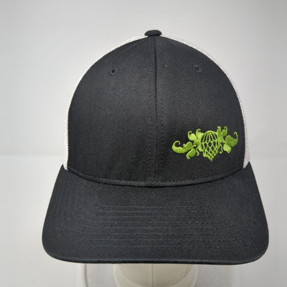 Wicked Weed Brewing Fitted Mesh Back Trucker Hat Black One Size Yupoong