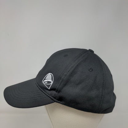 Taco Bell Snapback Hat Black OSFA Embroidered Adjustable Vent Holes