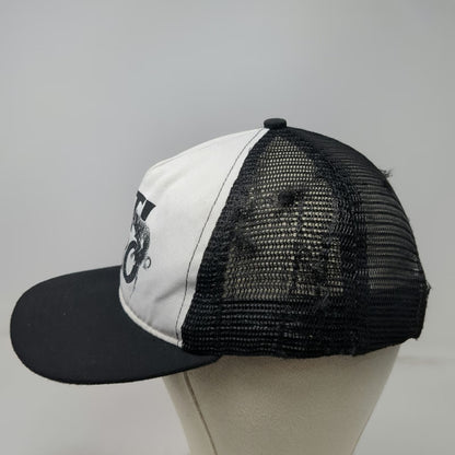 Anti Hero Trucker Hat Black Mesh Back Flat Brim Pigeon Logo Snapback Vintage