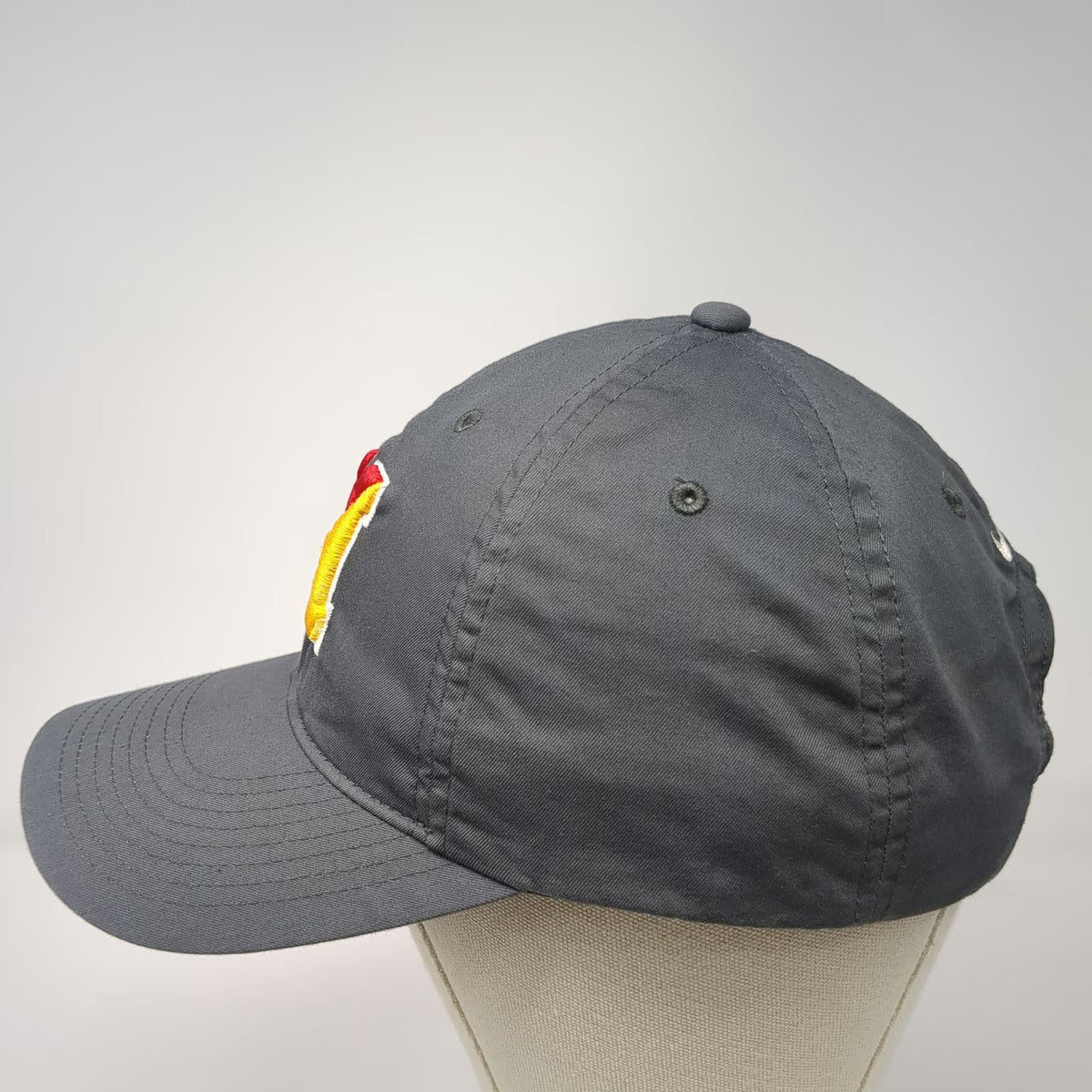 Nike Baseball Cap Gray One Size Heritage86 Dri-FIT Letter H Logo Slideback Hat