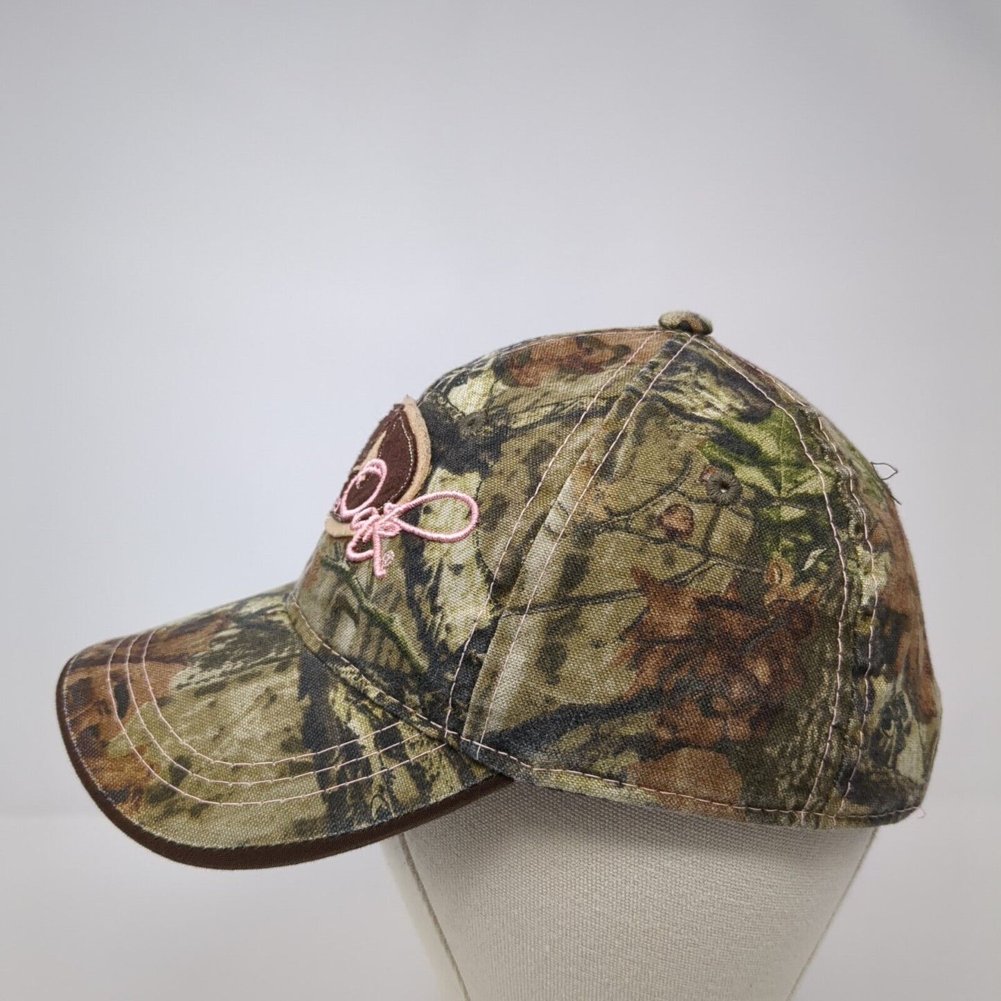 Mossy Oak Women's Strapback Hat Camo One Size Adjustable Outdoor Hunting