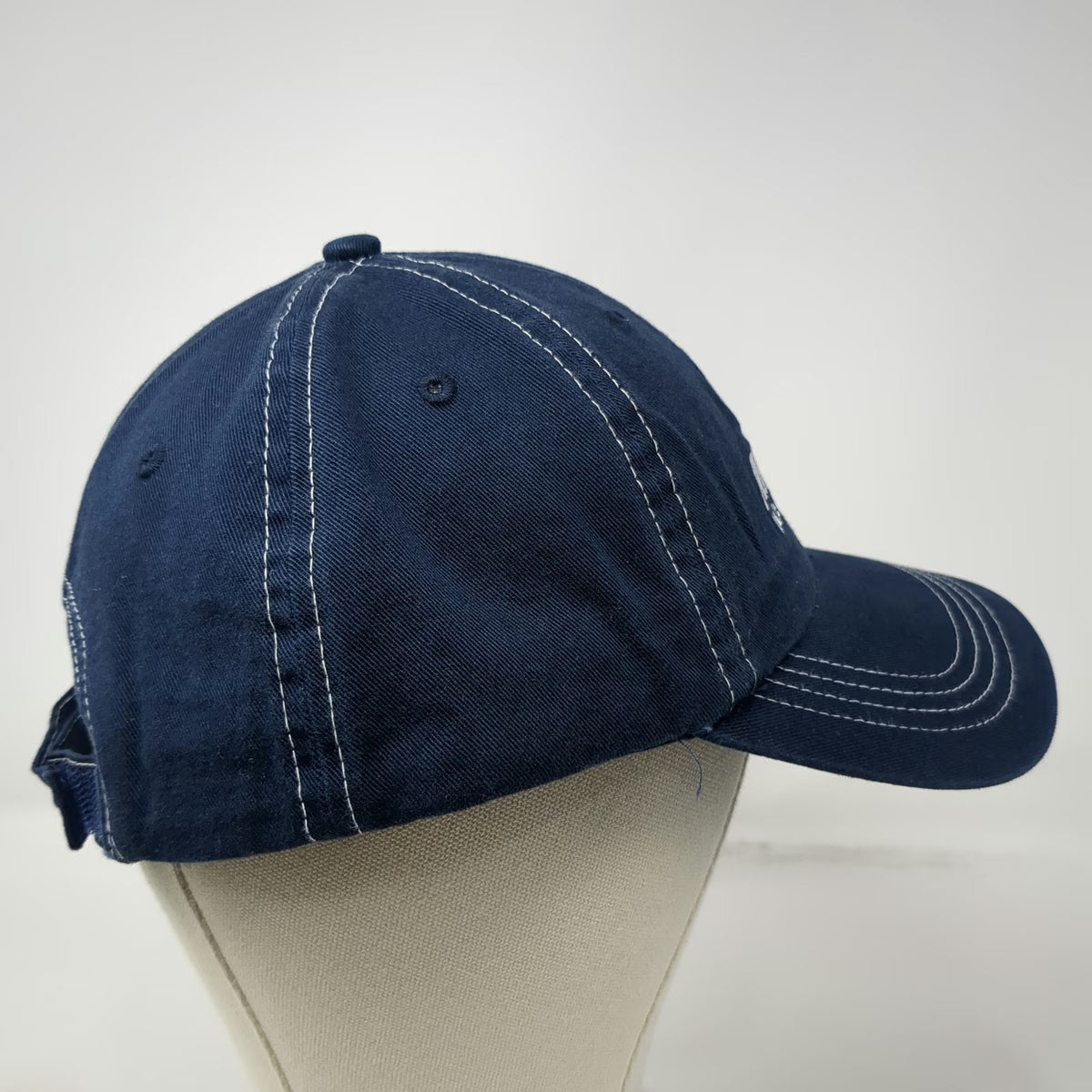 Allstate Insurance Baseball Cap Blue One Size Contrast Stitching Strapback hat