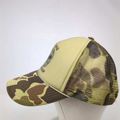 Da Crack Mexican Grinds Mesh Back Rope Trucker Hat Camo One Size Otto