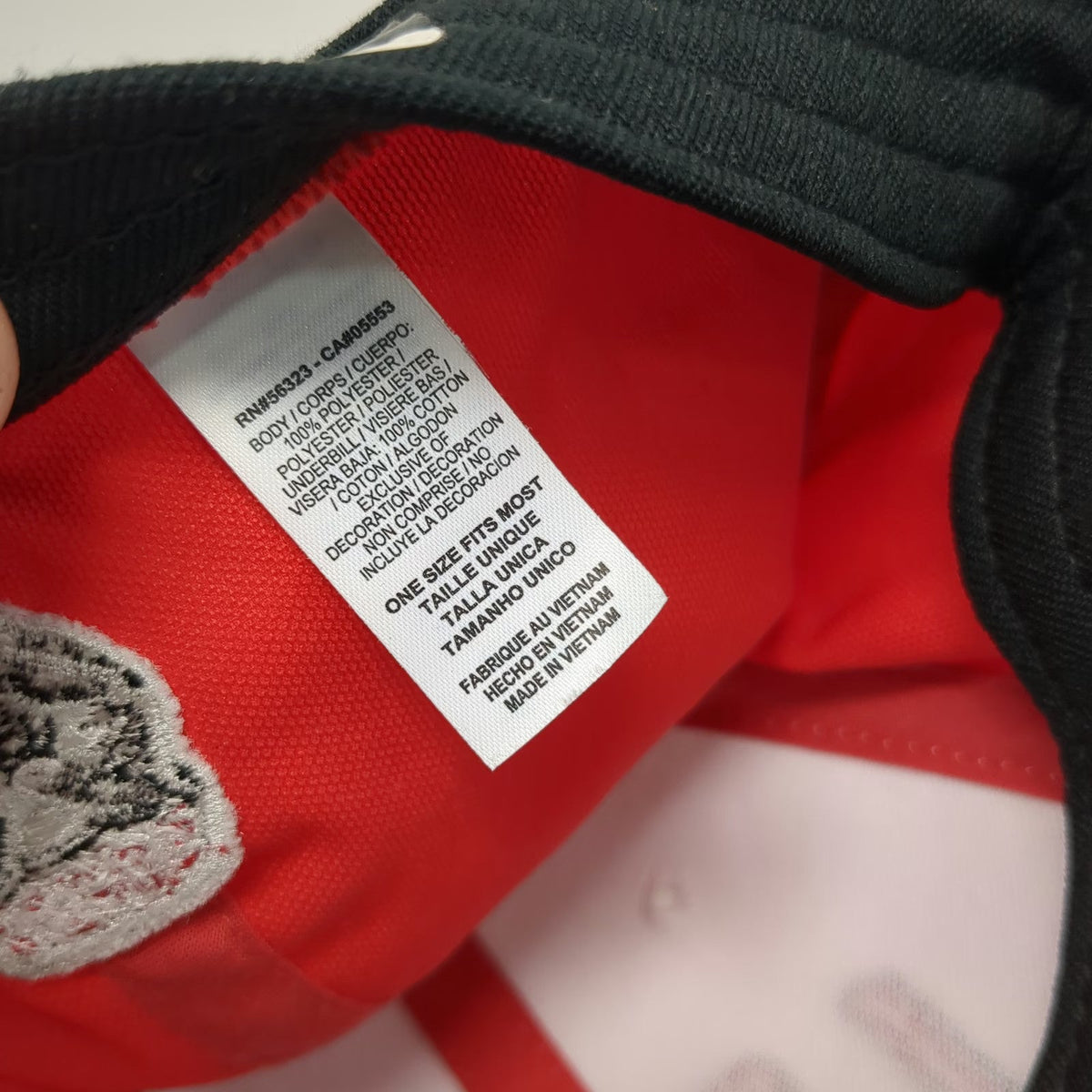 Nike Baseball Cap Red OS NCAA New Mexico Lobos Mascot Logo Dri-Fit Fitted Hat