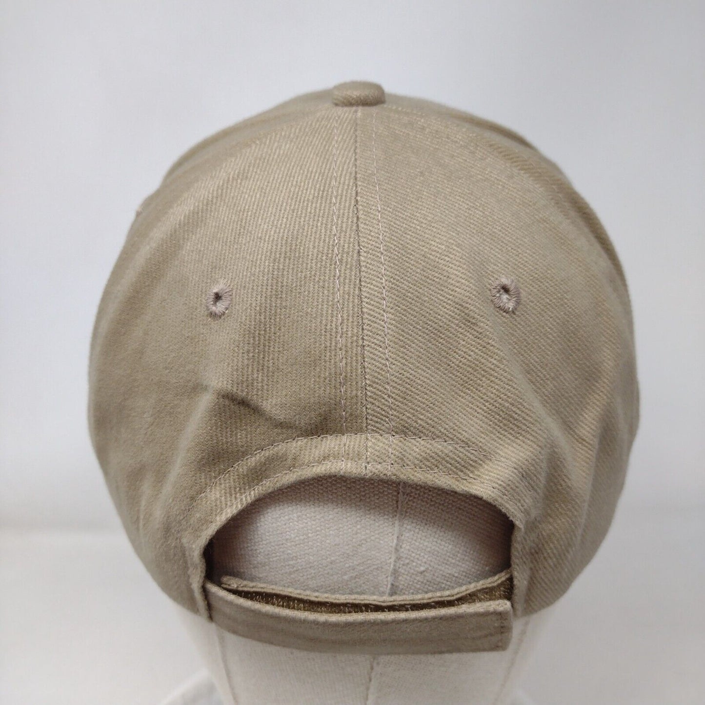 Panama Map Strapback Hat Tan One Size Adjustable Embroidered 6 Panel Unicrese