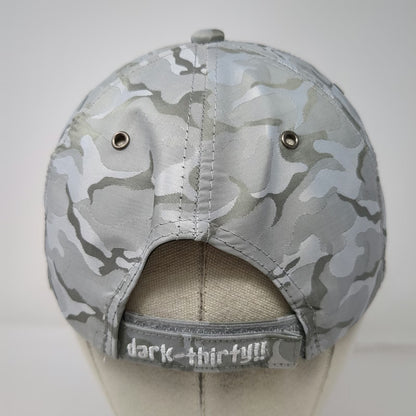 Black Eagle Gray Camo Gone Fishin Largemouth Bass One Size Baseball Cap Hat Fish