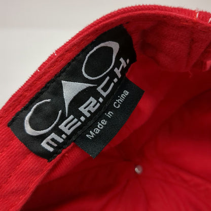 M.E.R.C.H. CAO La Traviata Maduro Red Baseball Cap One Size Strapback Crest Logo