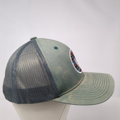 Westrek Patch Snapback Mesh Back Trucker Hat Green One Size Hunting