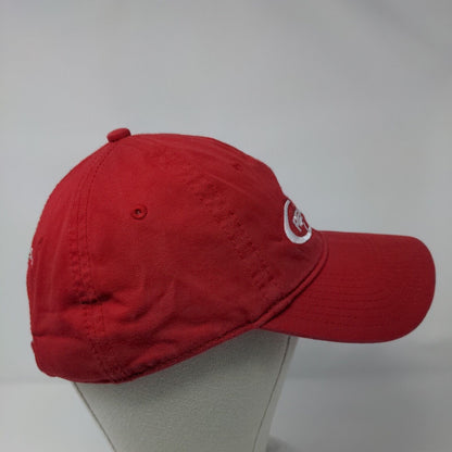 Team Realtree Slideback Hat Red OSFM Adjustable Embroidered 6 Panel