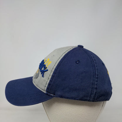 Hard Rock Cafe Margarita Strapback Hat Blue One Size Embroidered