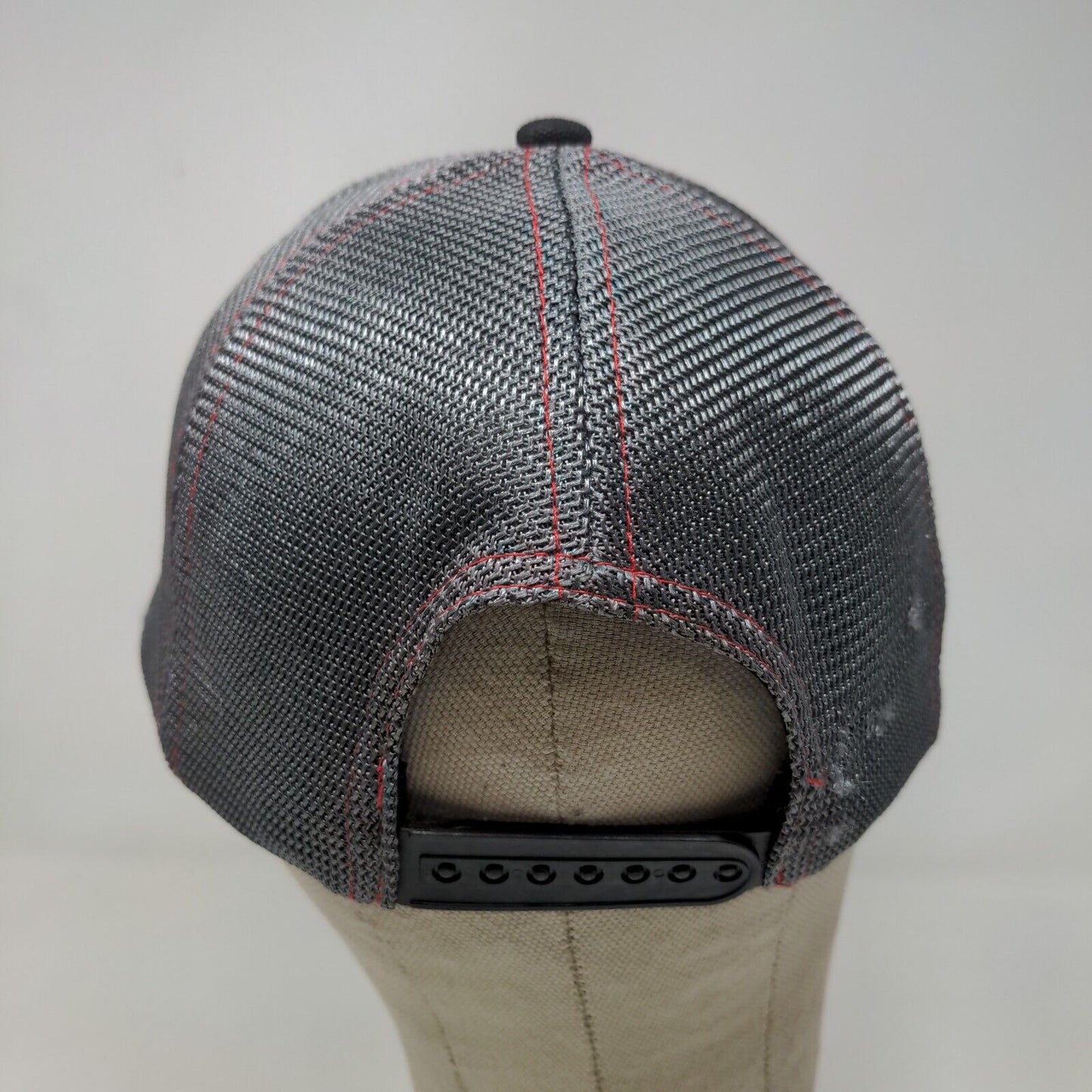 Twisted X Men's Snapback Mesh Back Hat Black Gray OSFM Embroidered Logo