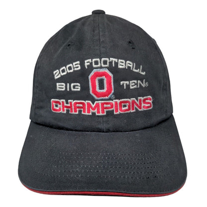 Ohio State Buckeyes Men's Strapback Hat 2005 Big Ten Champions Logo