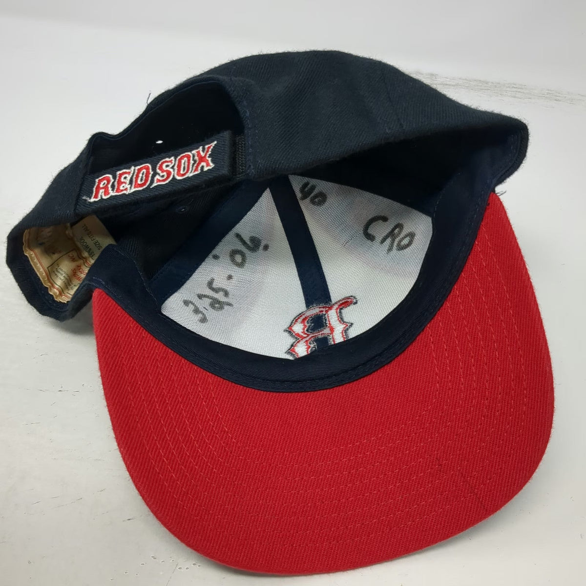 Boston Red Sox MLB Twins Enterprise Baseball Cap Blue Red White One Size Hat