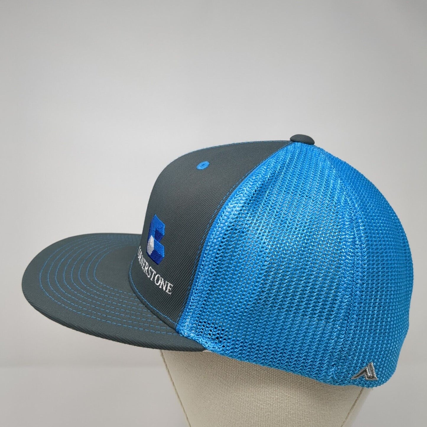 Cornerstone Fitted Trucker Hat Multi 6 7/8-7 3/8 Mesh Back Pacific Headwear