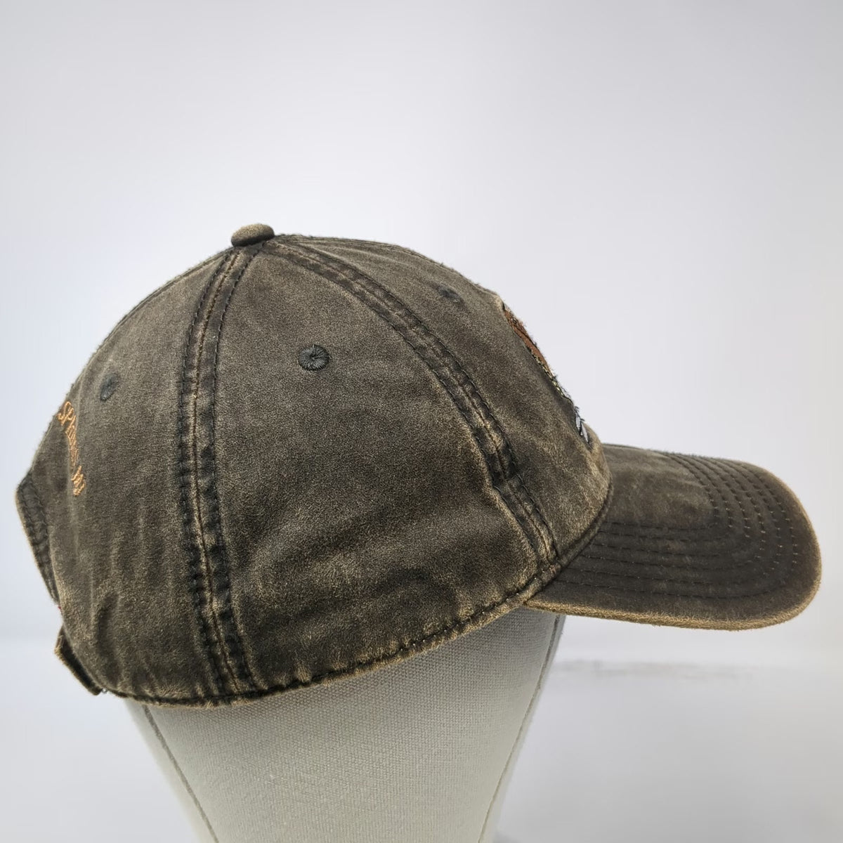 OTTO Baseball Cap Brown One Size 2 Basset Brewery Dogs Montana Strapback Hat