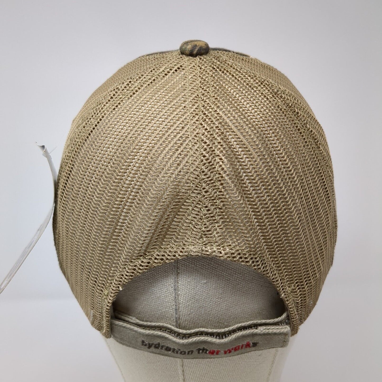 Sqwincher Strapback Trucker Hat Camouflage One Size Adjustable Mesh Back Bretmor