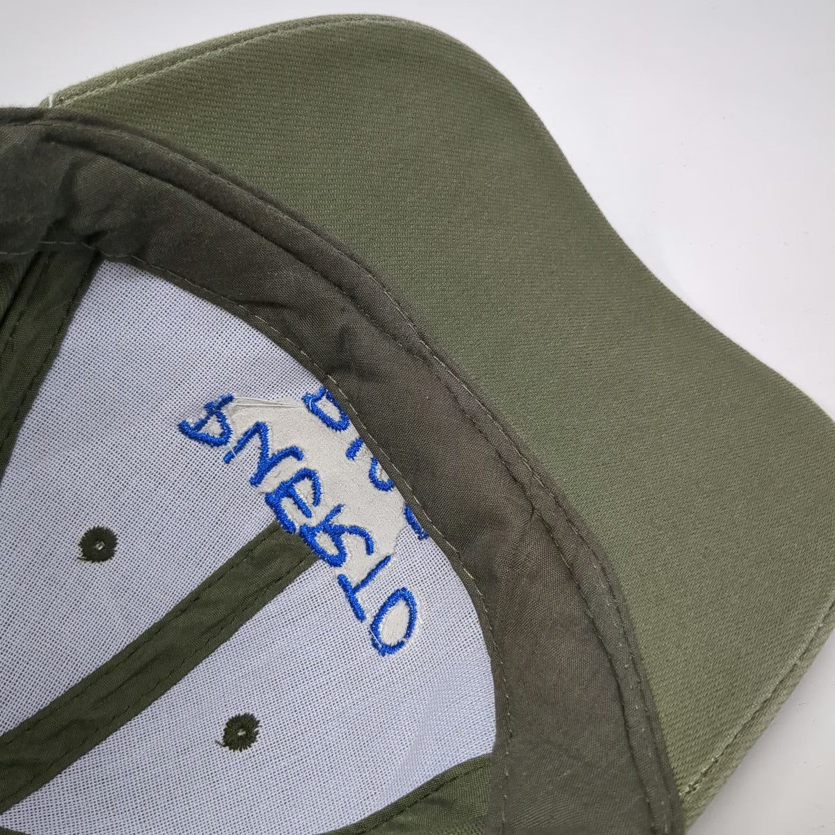 Green One Size Baseball Cap Puerto Rico Flag Flame Graphic Embroidery Cotton Hat