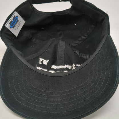 OTTO JT LeRoy Written By Embroidery Hat Black Baseball Cap One Size Slideback