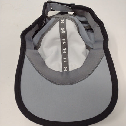 Under Armour Strapback Hat Gray OSFA Embroidered Logo Adjustable