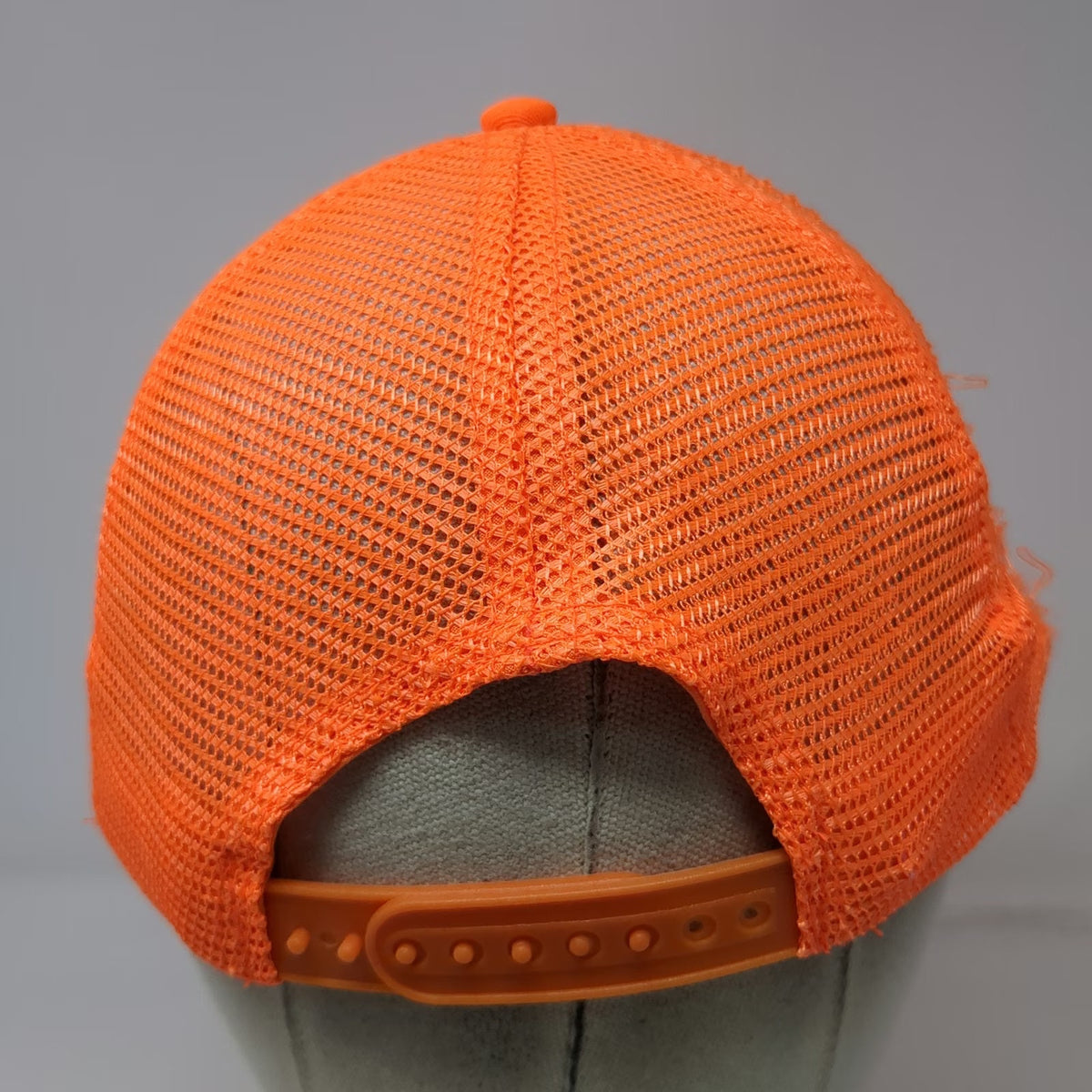 Head-To-Toe Trucker Hat Orange One Size Mesh US Forest Service Hunt US Forests