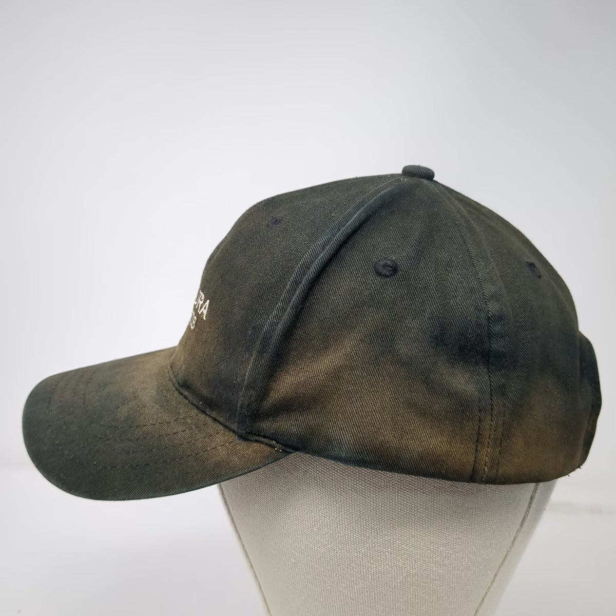 Black Baseball Cap One Size Accura Bullets Slideback Hat Target Logo Cotton